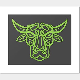 Celtic Bull Posters and Art